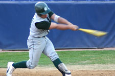 Bryce Ayoso hits at bat