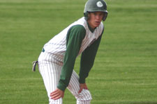 Tyler Cardon at second base