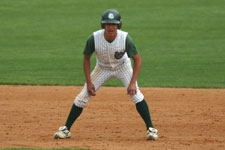 Travis Ayoso leading off second base