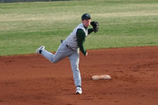 Andrew Law takes infield practice