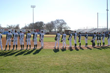 Provo Bulldogs during the National Anthem