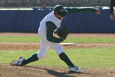 Travis Ayoso pitching