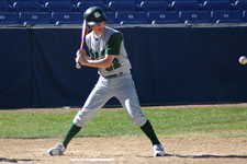 Drew Hortman at bat