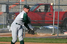 Bryce Ayoso fields the ball and throws to first base