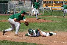 Brian Chatterton called out on the pickoff