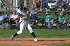 Austin Rowberry loads the bases with a single