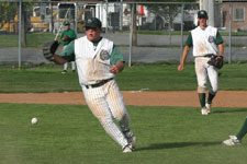 Curtis Porter fumbles the come-back grounder