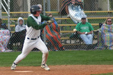 Andrew Law puts down the bunt