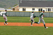 The Provo Bulldogs take the field