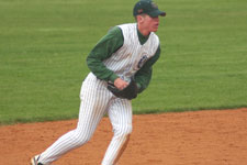 Andrew Law fields at shortstop