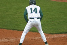 Craig Brimhall at third base