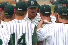 Coach Moore energize his ball players