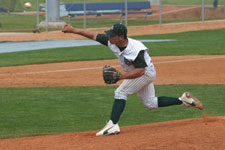 Bryce Ayoso pitching