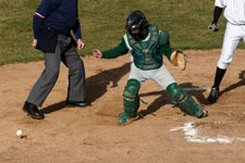 Josh behind the plate