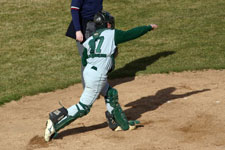 Josh throws to third base