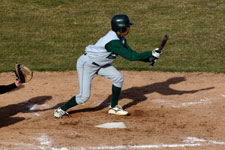 Austin Alder shows bunt