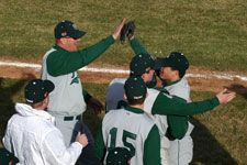 Ayoso with the throw from right field