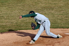 Travis Ayoso pitching