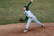 Jason Cherry pitching