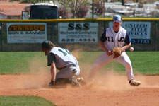 Brimhall safe at second