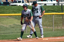 Brock at third base