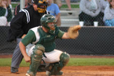 Griner behind the plate