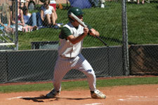 Spencer Hutchings bunts