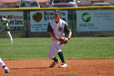 Brock holds the runner