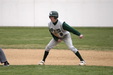 Chad D'Haenens leads off second