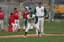 D'Haenens at third base