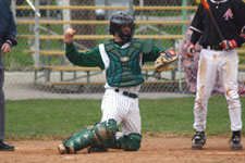 Josh Beasley catching