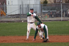 Brock throws to first