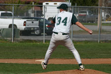 Blake Golding pitches