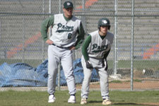 Josh Beasley at third base