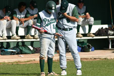 Coach Moore and Brock Brimhall