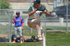 Travis pitching