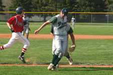 Craig picks up the ball in foul territory